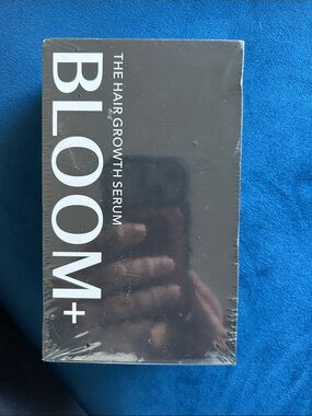 bloom Black Hair Growth Serum - Black Packaging